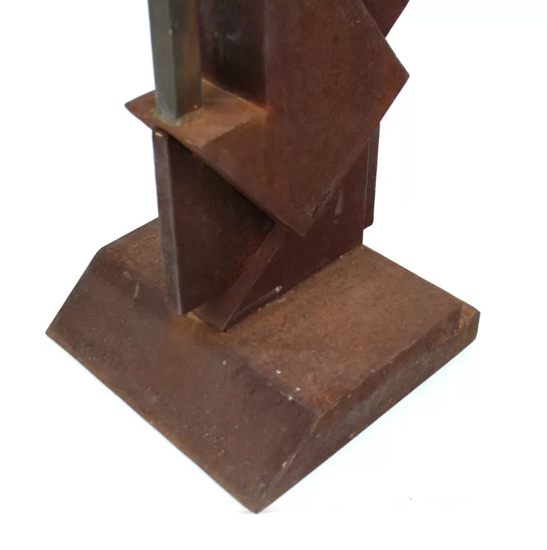 American Modern Abstract Brutalist TOTEM Sculpture