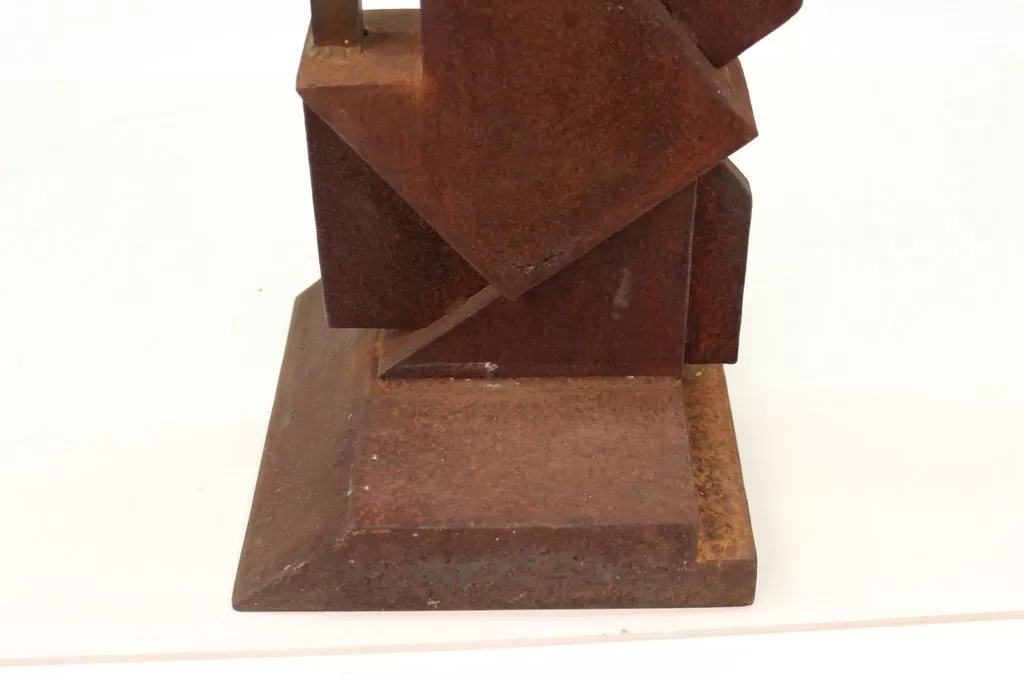 American Modern Abstract Brutalist TOTEM Sculpture