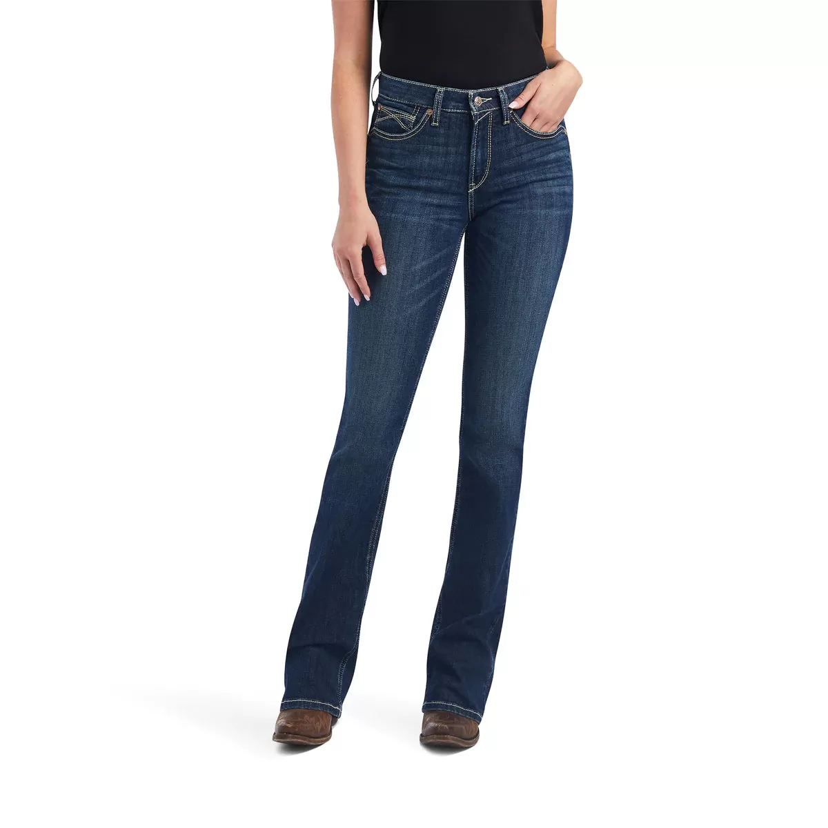 Ariat R.E.A.L. High Rise Boot Cut Dorothy Pacific Jean