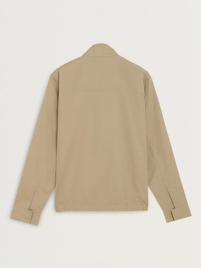 Ascot Beige Relaxed-Fit Jacket