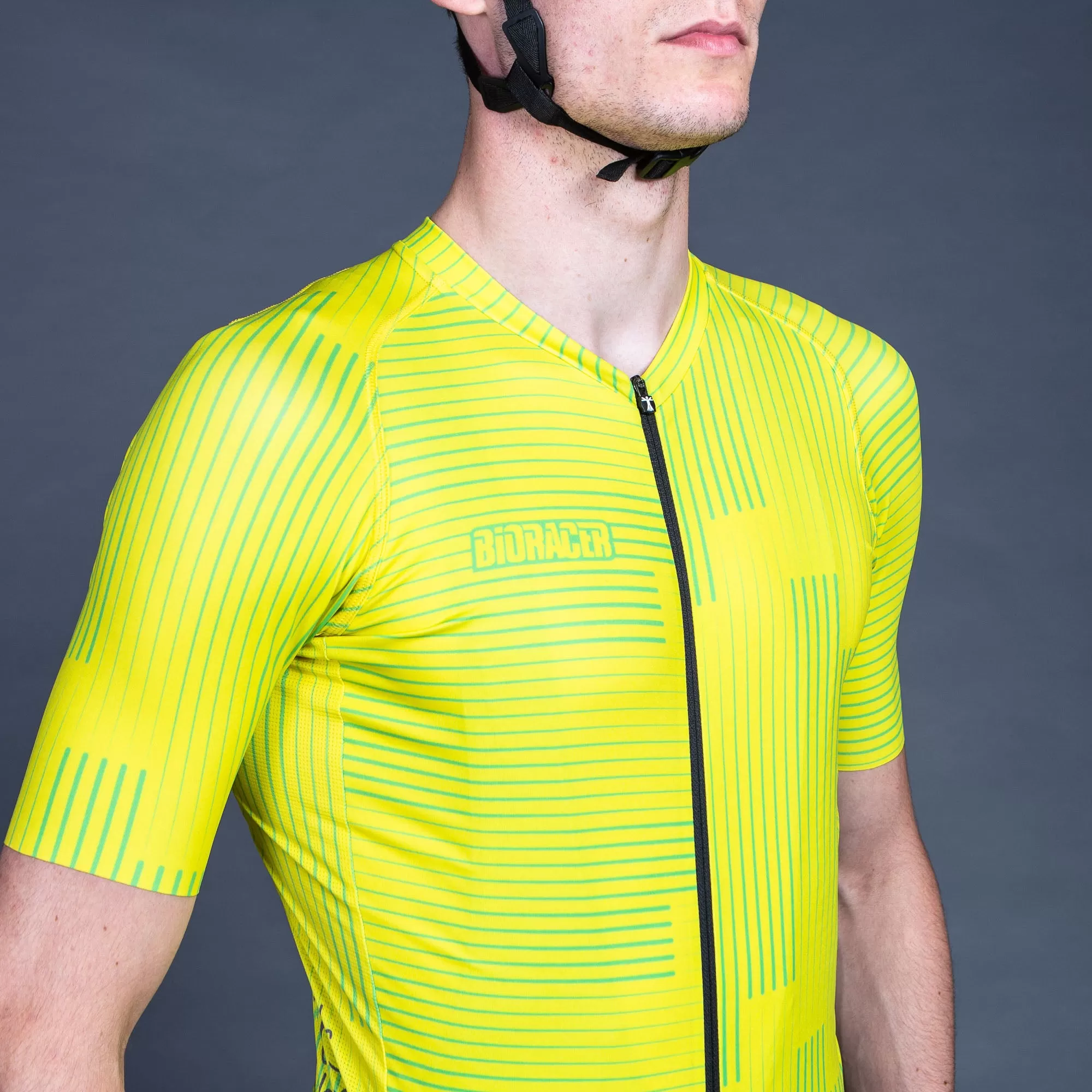 Bioracer Men's Spitfire Jersey - Wrap Citron Yellow