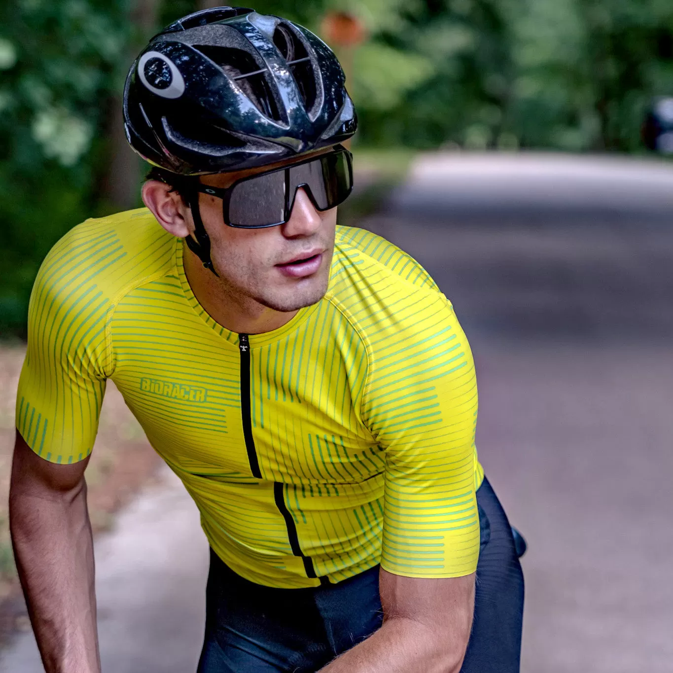 Bioracer Men's Spitfire Jersey - Wrap Citron Yellow