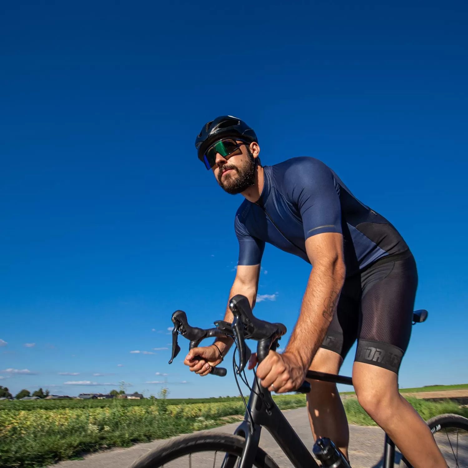 Bioracer Men's Sprinter ColdBlack Jersey - Navy