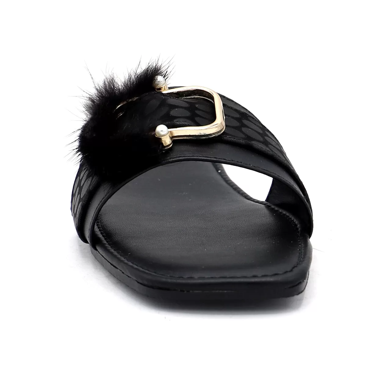 Black Casual Slipper 000343