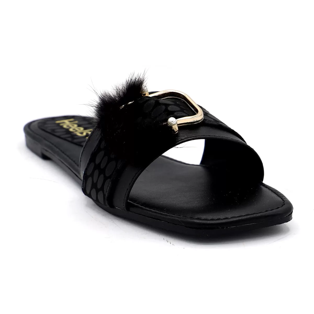 Black Casual Slipper 000343