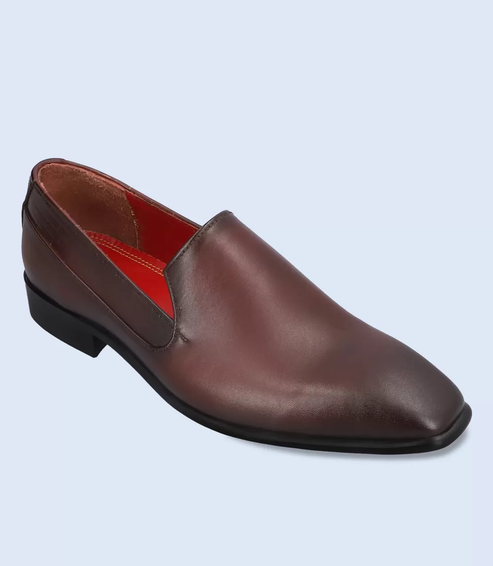 BM5241-DARKBROWN-Men Formal Slip-on's