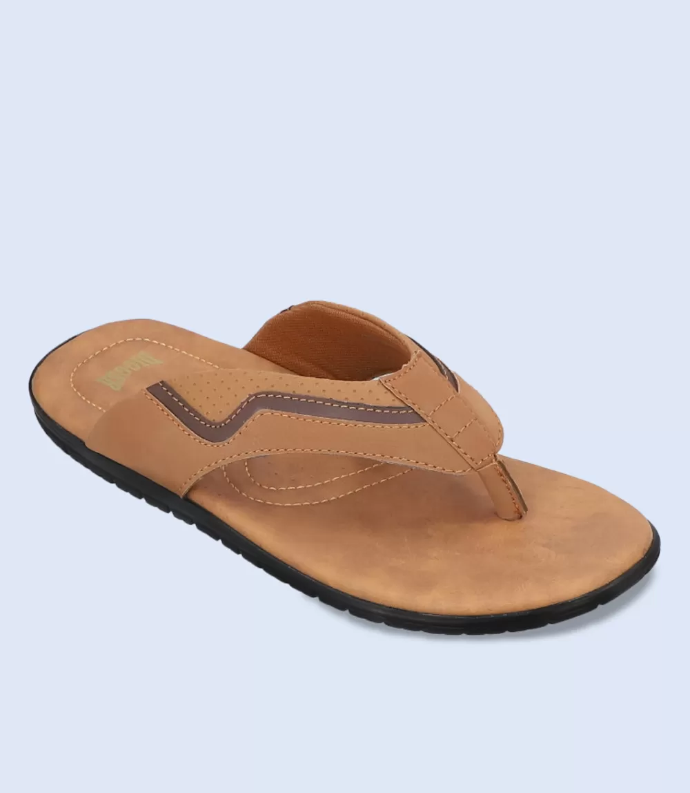 BM5559-TAN-Men Casual Chappal