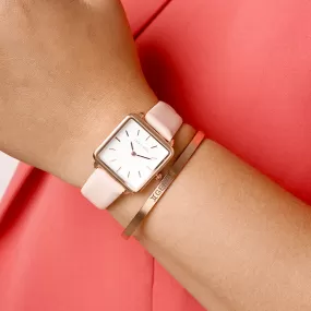 Emily Gemini Watch Bracelet Stack