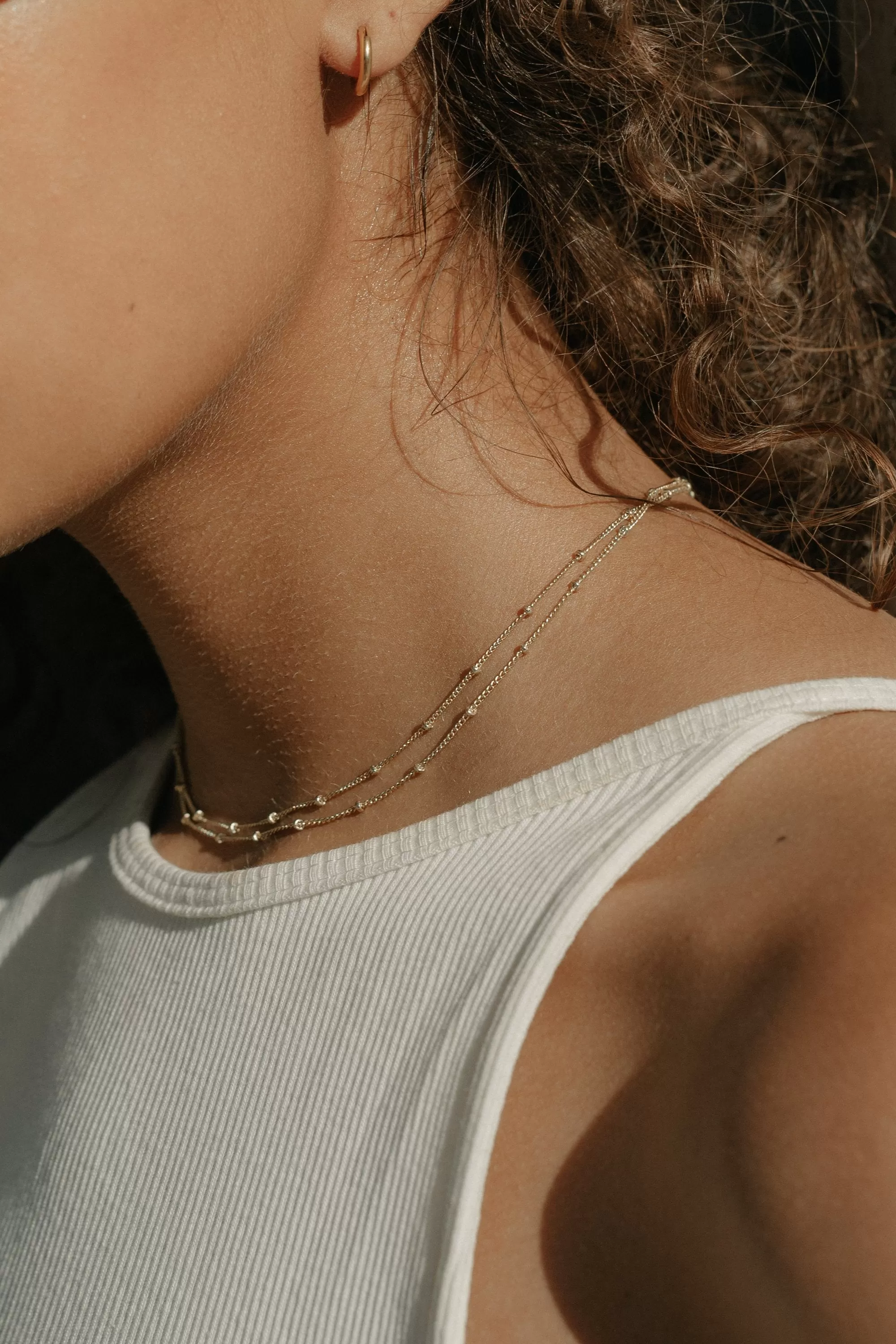 Essentials Set: Satellite Chain Necklace & Bracelet