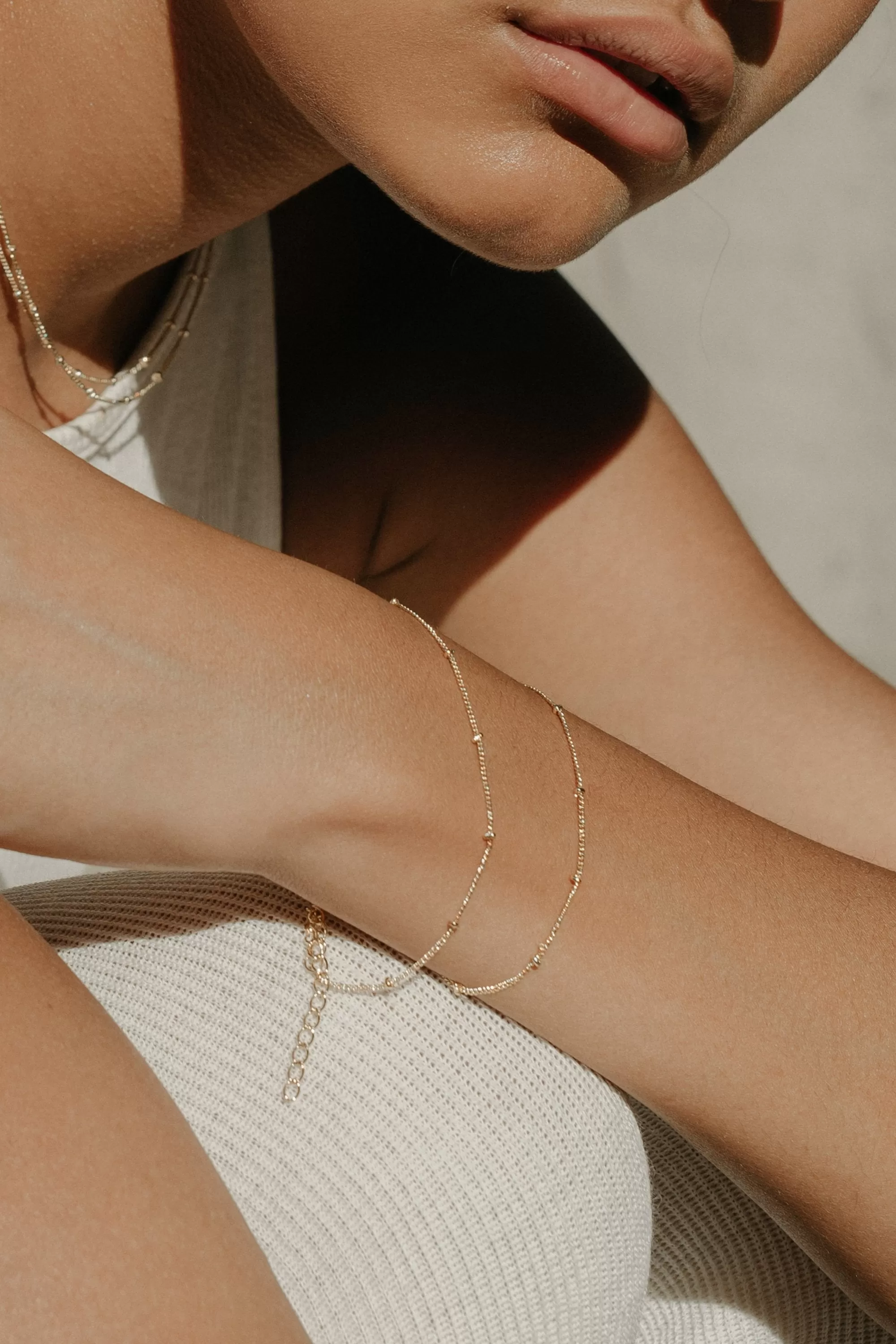 Essentials Set: Satellite Chain Necklace & Bracelet