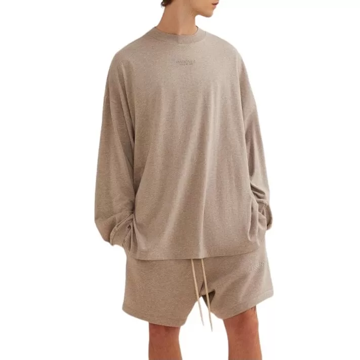 Fear Of God Essentials LS Core Tee (Heather) 125BT232014F