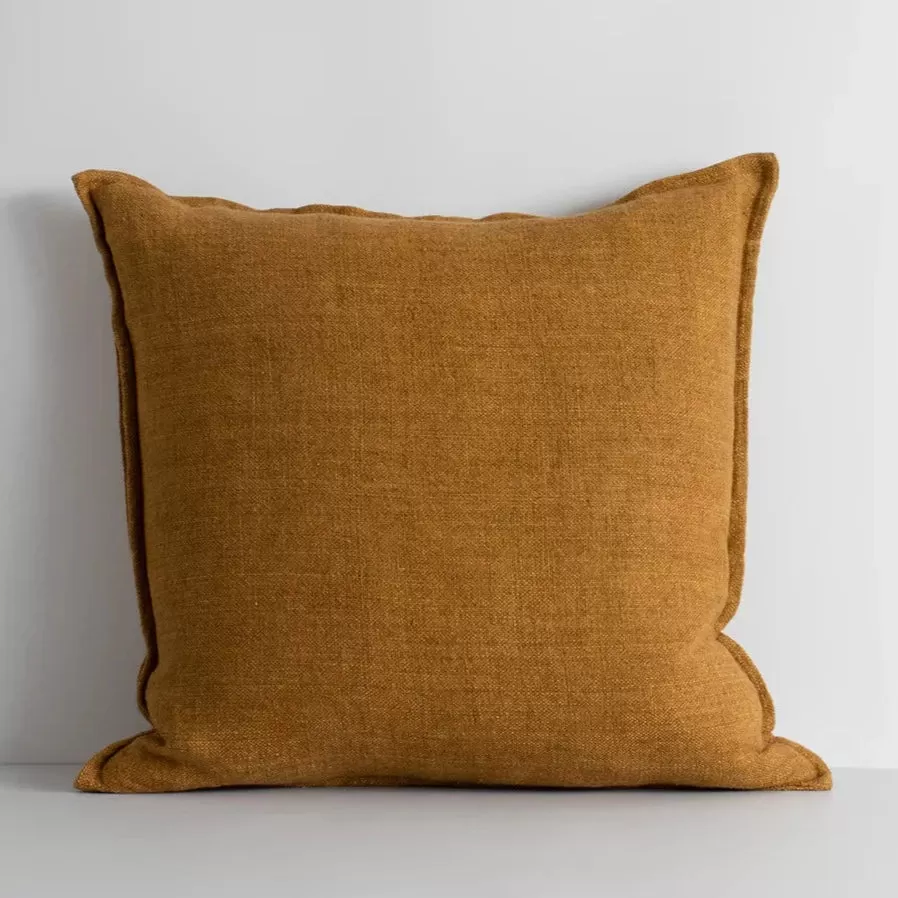 Flaxmill Cushion Nutmeg