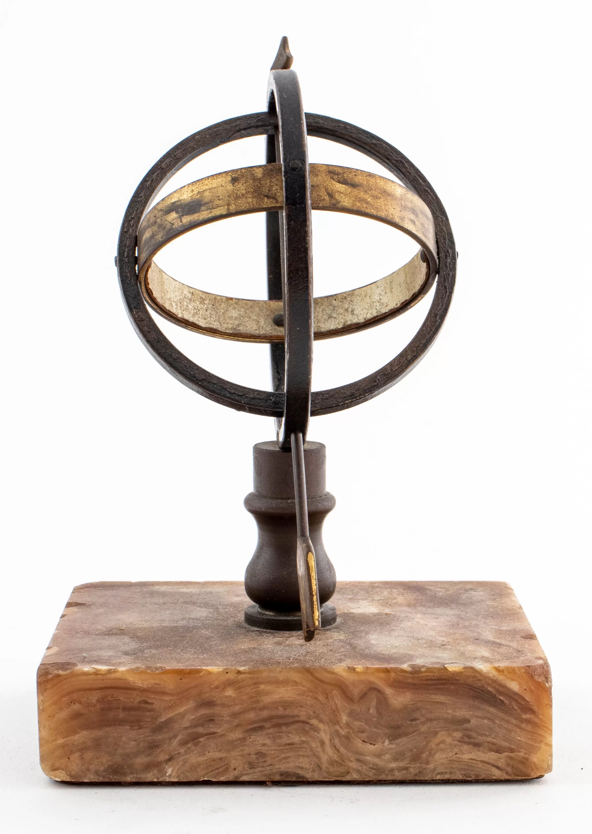 Grand Tour Style Armillary on Marble Base