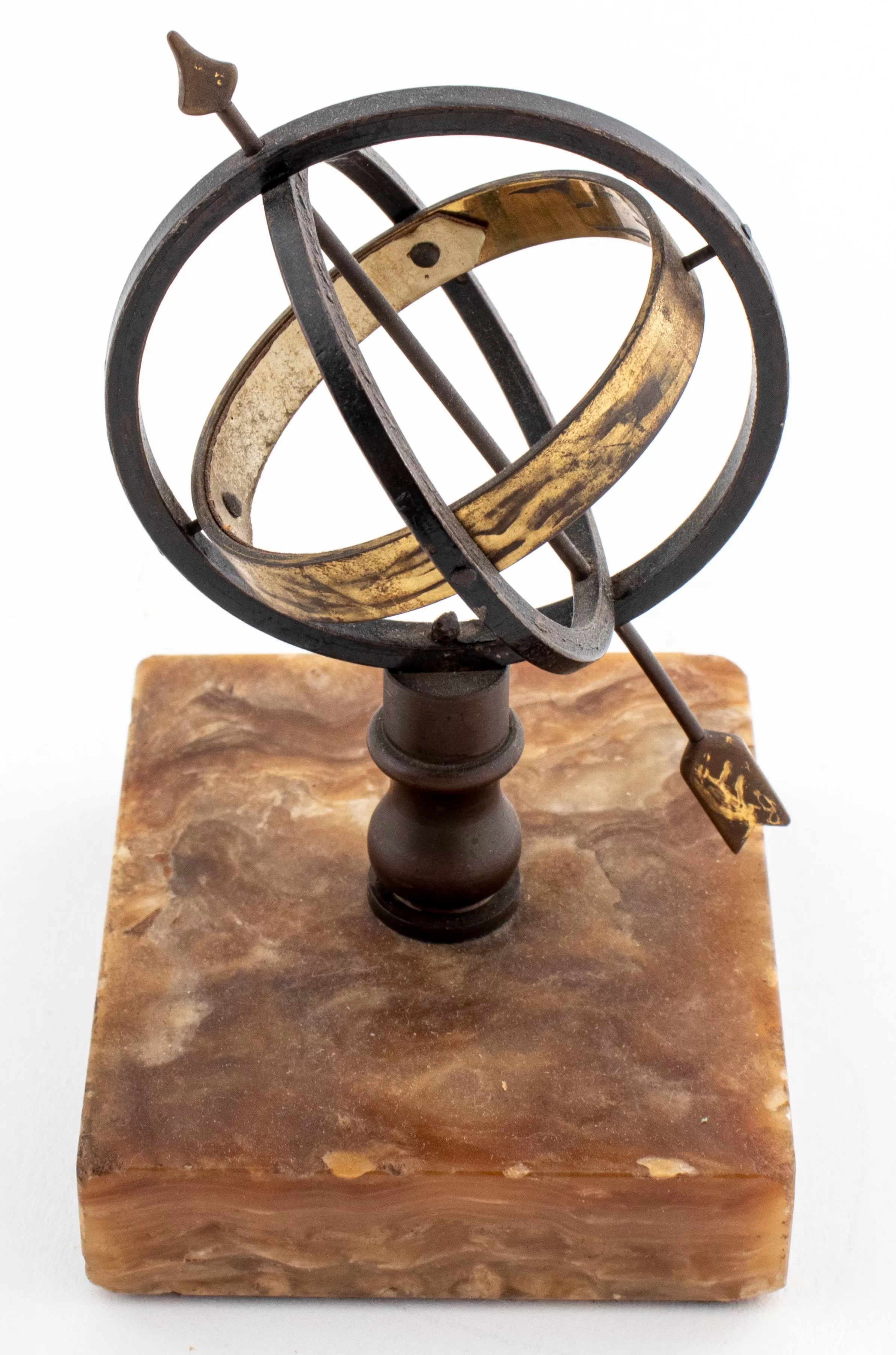 Grand Tour Style Armillary on Marble Base