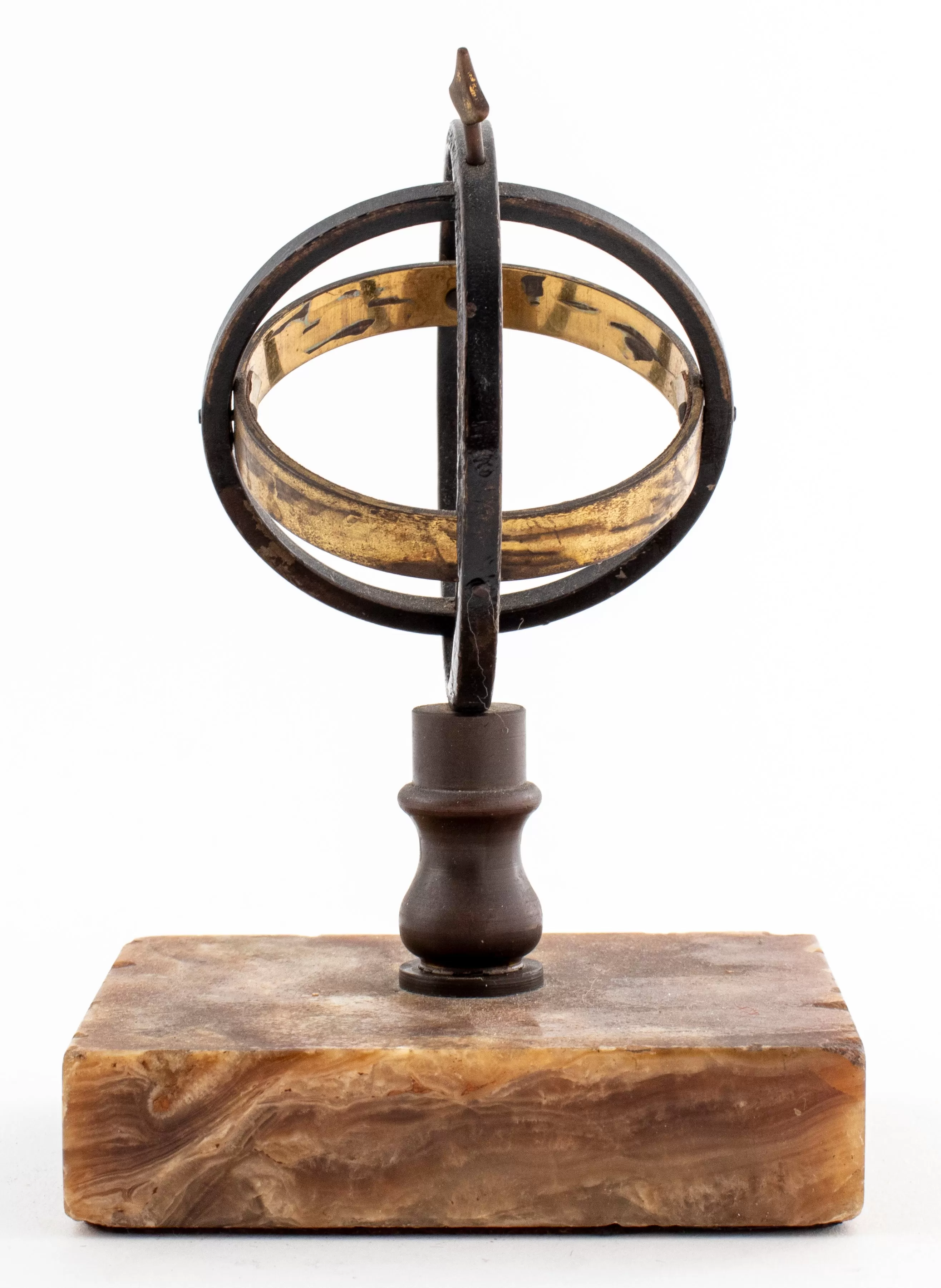 Grand Tour Style Armillary on Marble Base