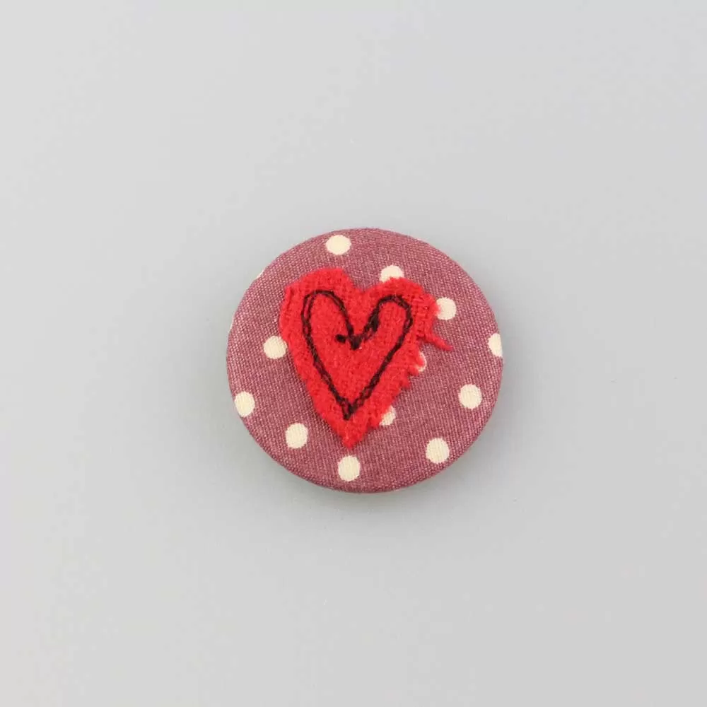 heart - pretty badge