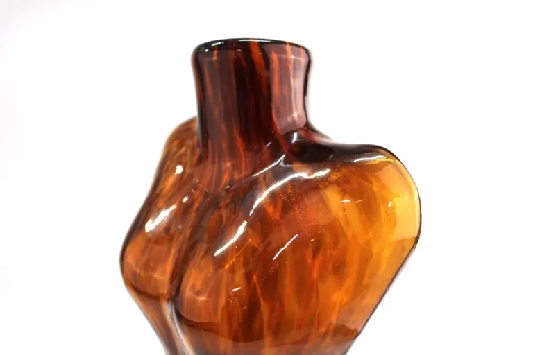 Italian Modern Murano Art Glass Torso Vase