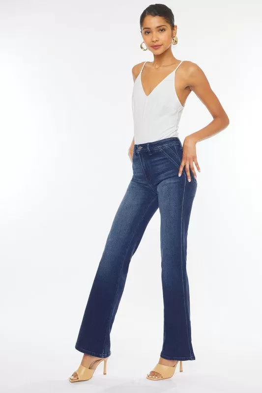 KanCan High Rise Slim Flare Jean