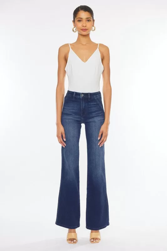 KanCan High Rise Slim Flare Jean