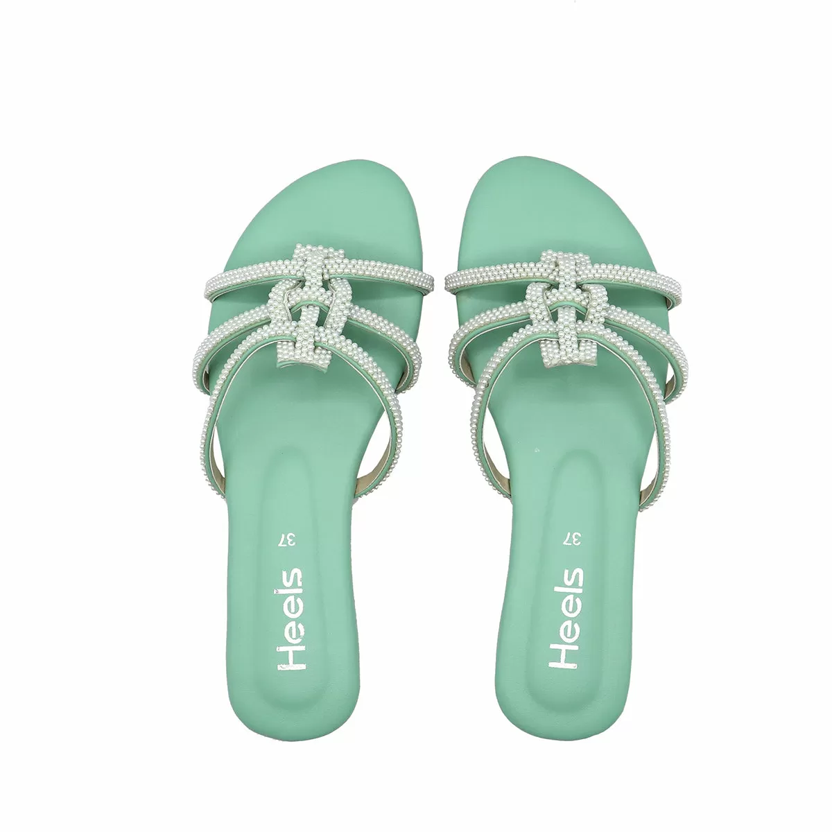 Mint Green Formal Slipper 010118