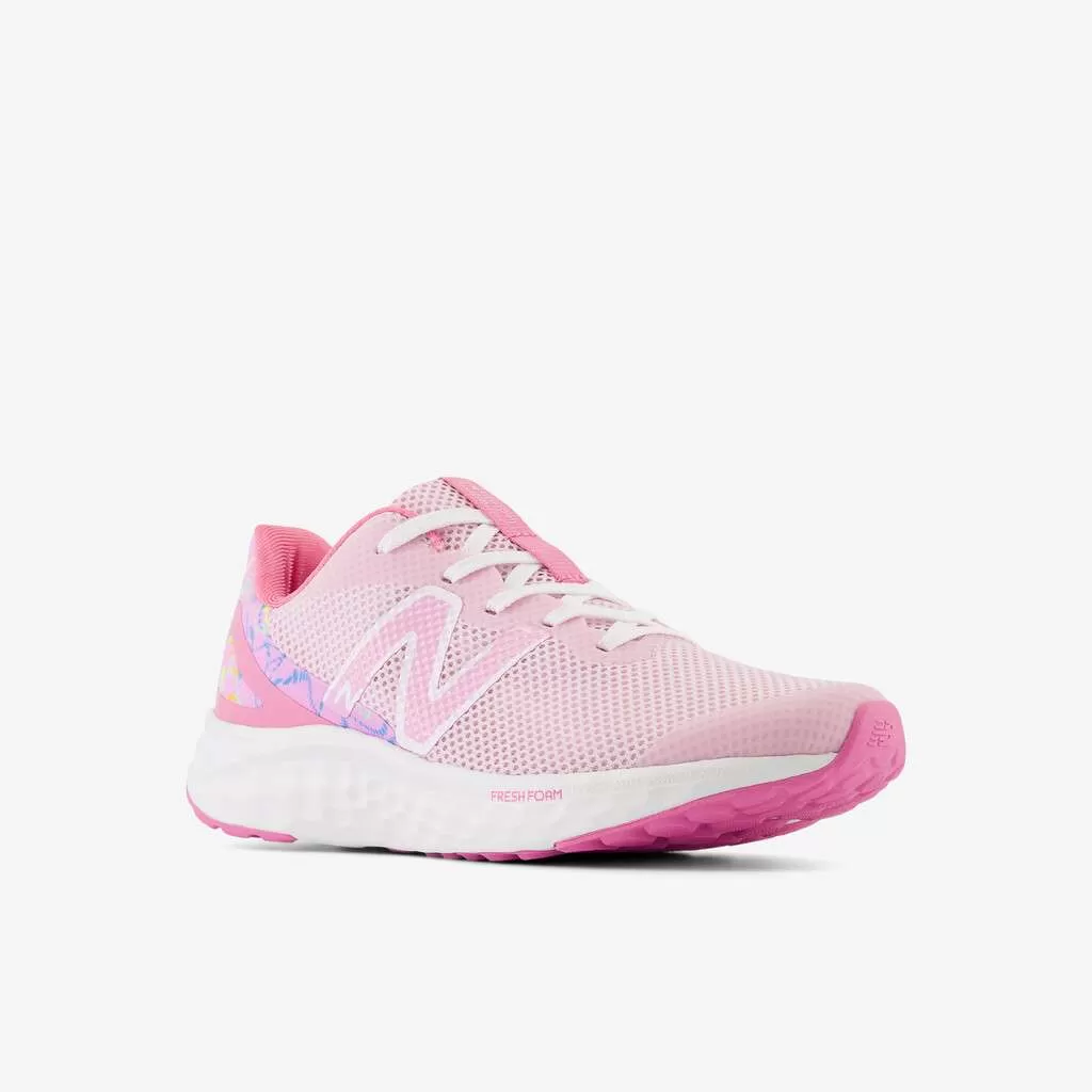 NEW BALANCE JUNIOR ARISHI V4 RASBERRY RUNNING SHOE