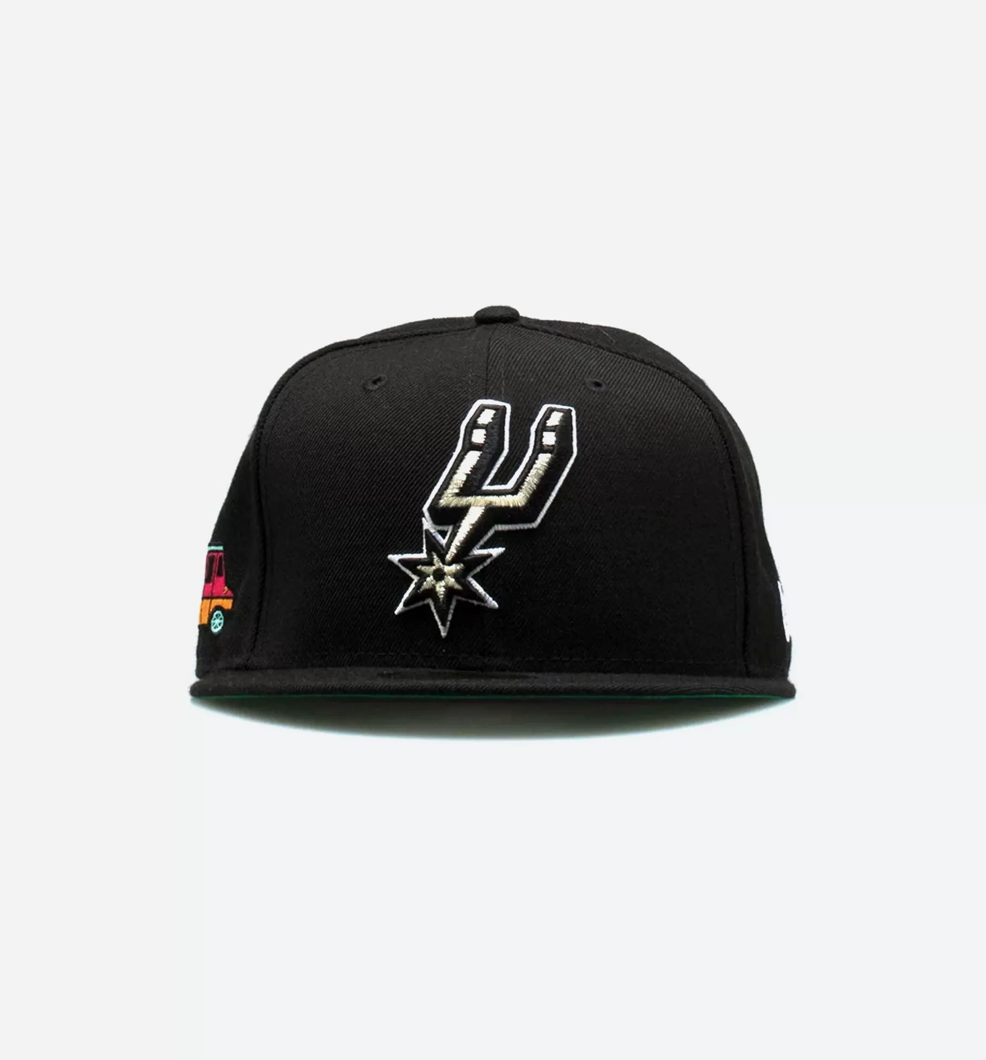 Nice Kicks X New Era San Antonio Spurs NBA Mens Fitted Had - Black/Black