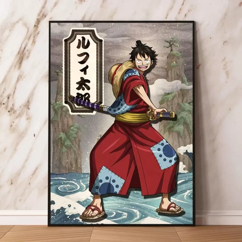 One Piece Zoro Anime Posters and Decorative Paintings