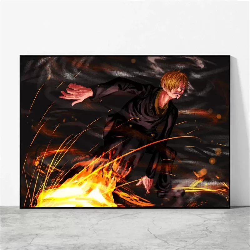 One Piece Zoro Anime Posters and Decorative Paintings