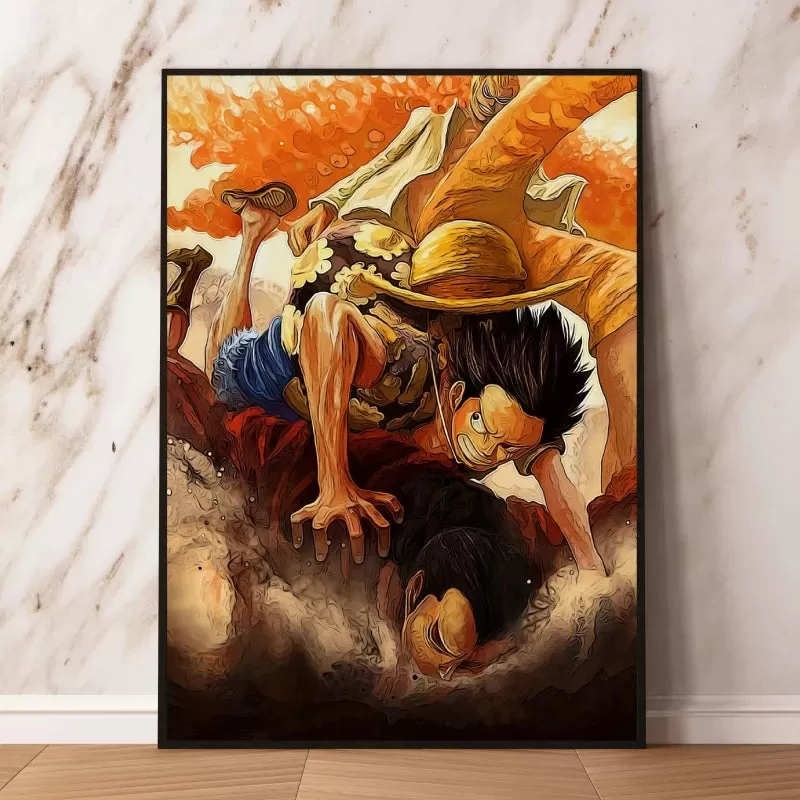 One Piece Zoro Anime Posters and Decorative Paintings