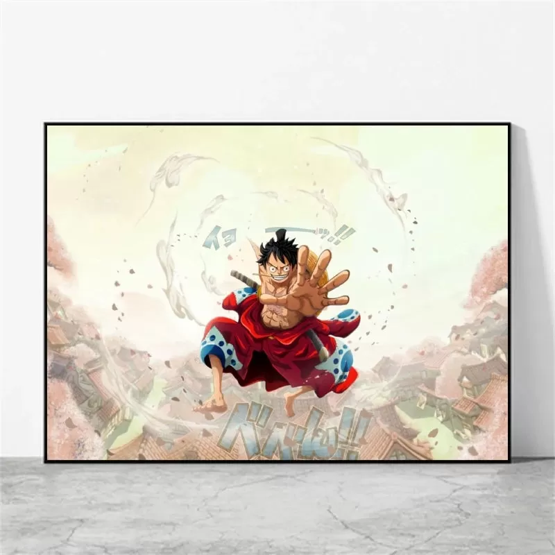 One Piece Zoro Anime Posters and Decorative Paintings