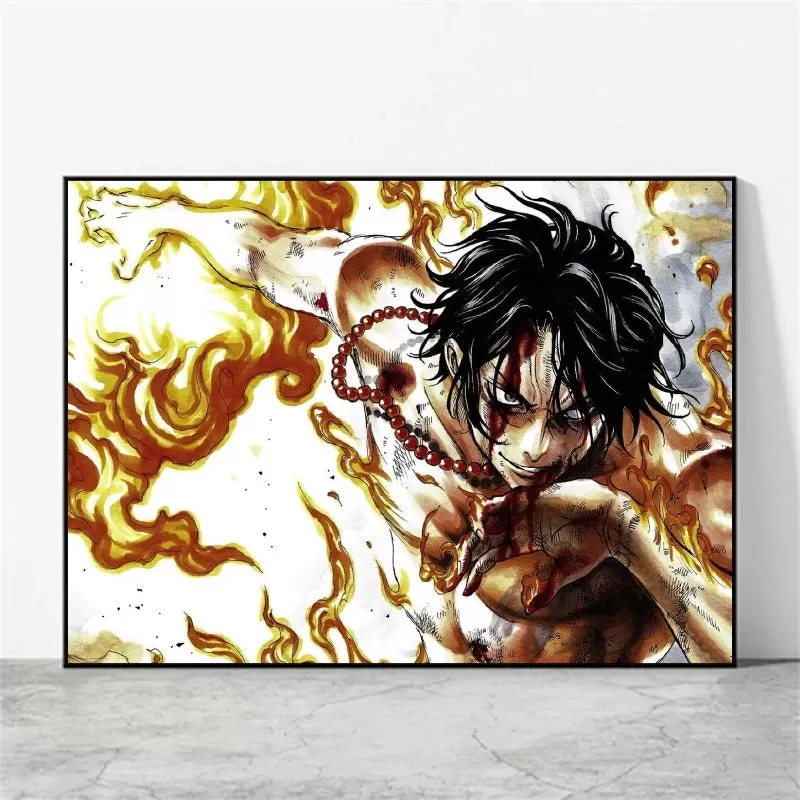 One Piece Zoro Anime Posters and Decorative Paintings