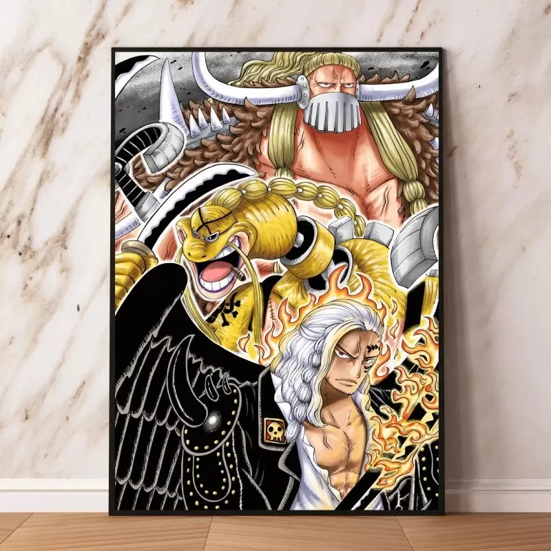 One Piece Zoro Anime Posters and Decorative Paintings