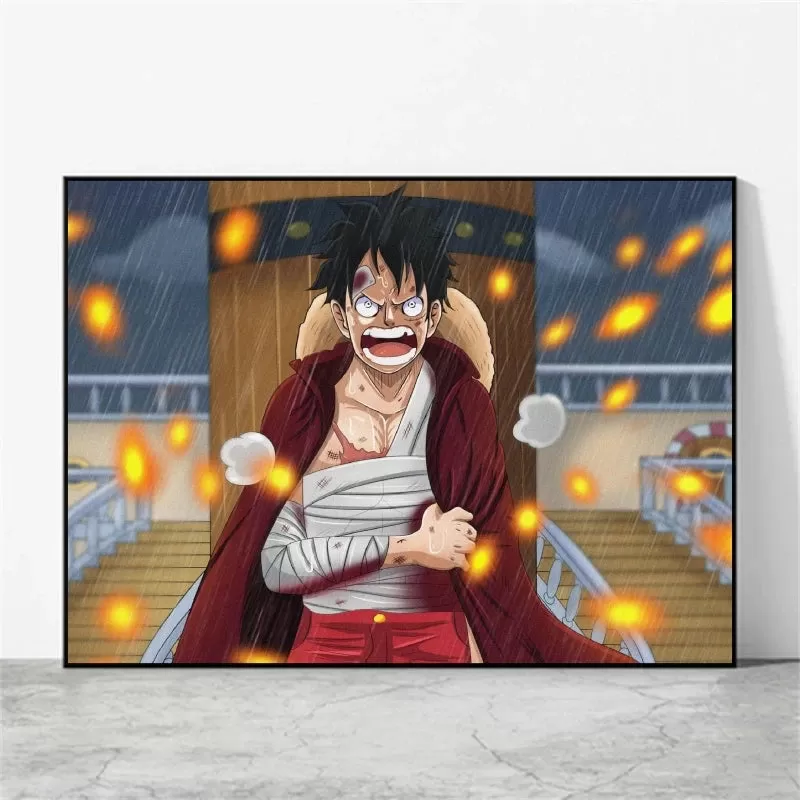 One Piece Zoro Anime Posters and Decorative Paintings