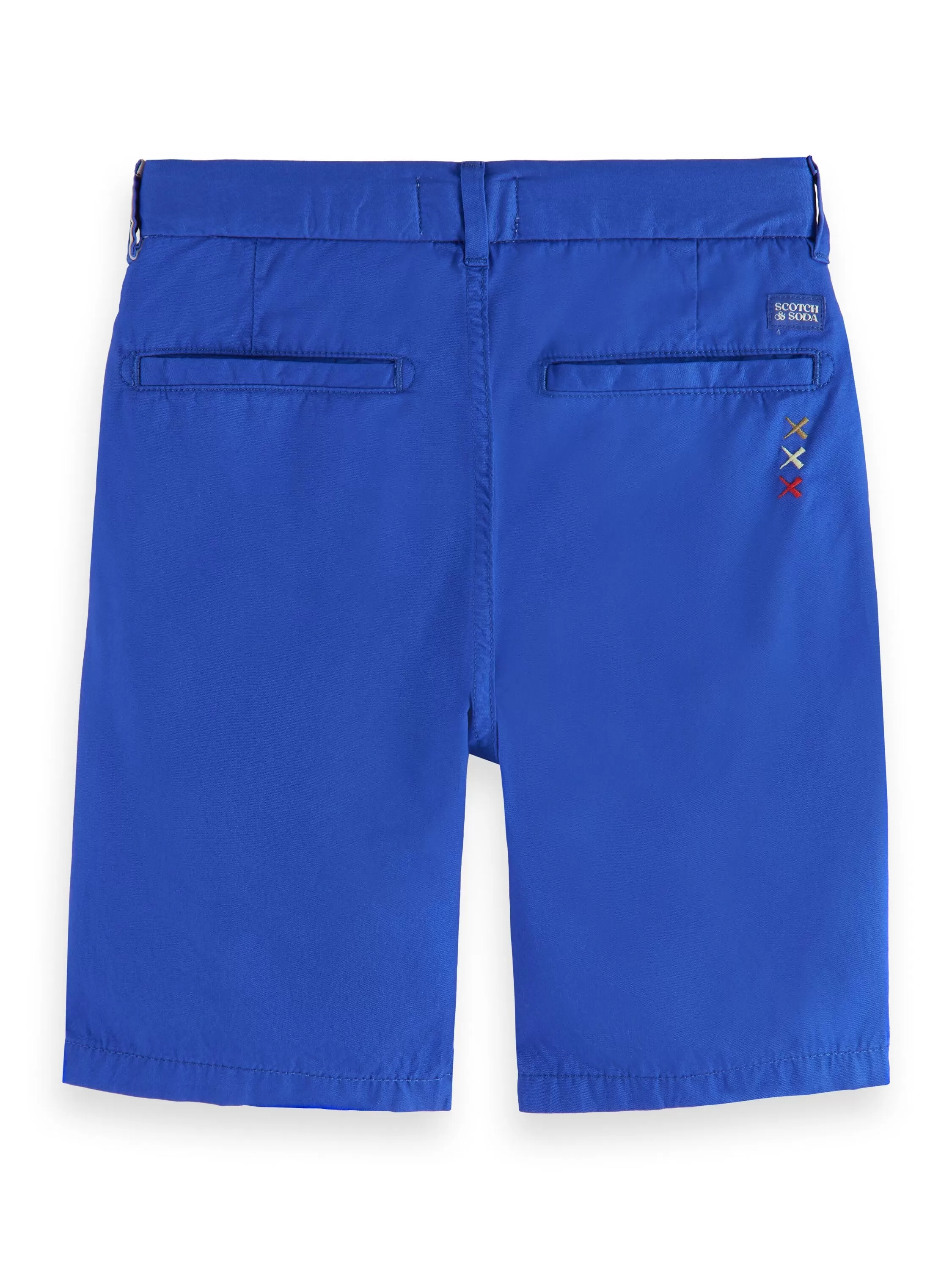 Scotch & Soda Boys Royal Blue Shorts_ 176518