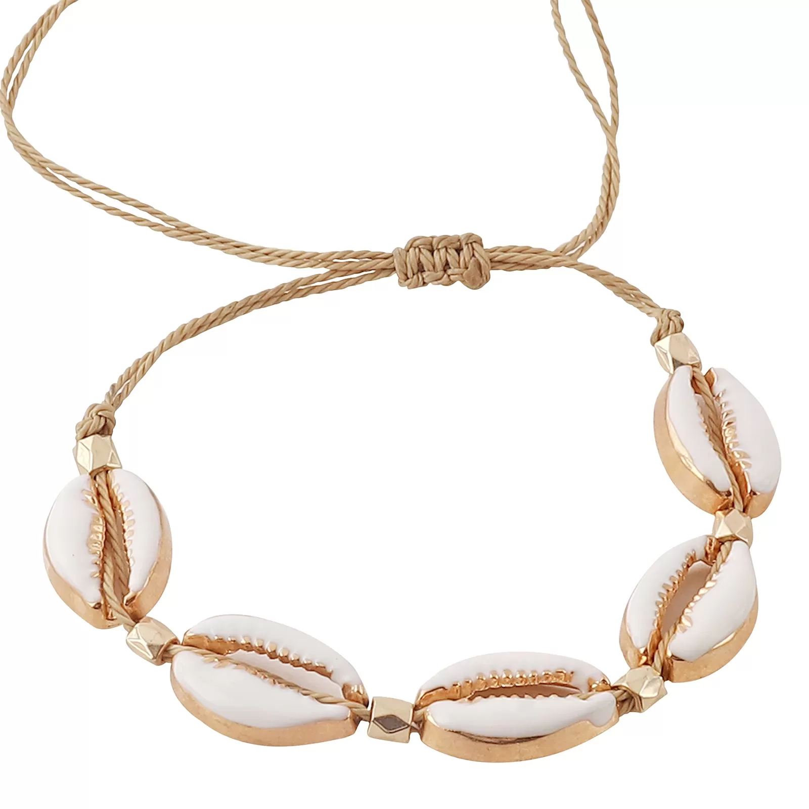 Seraphina Sea Shell Gold Bracelet