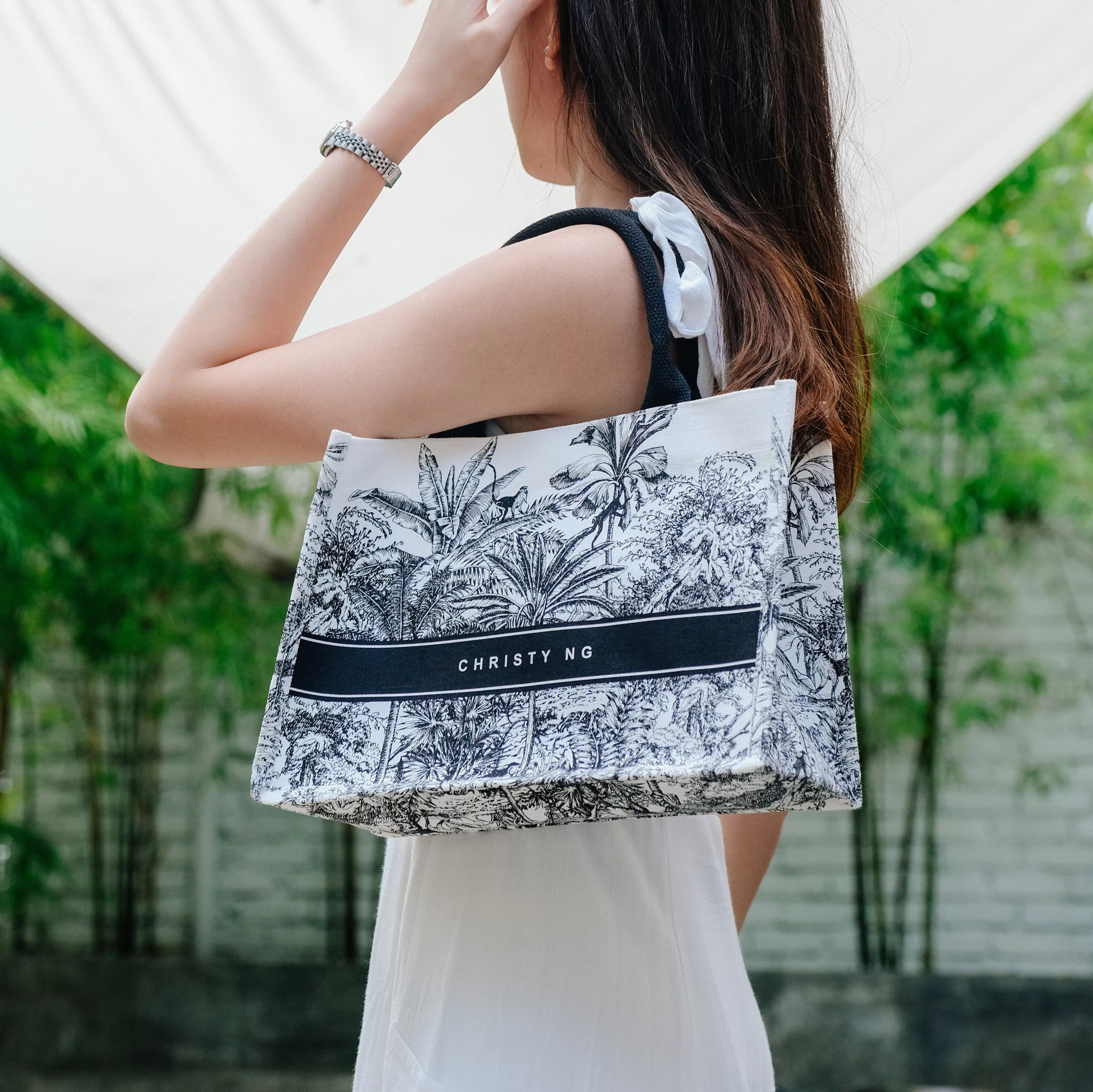 The Malaysian Macaque Medium Tote Bag