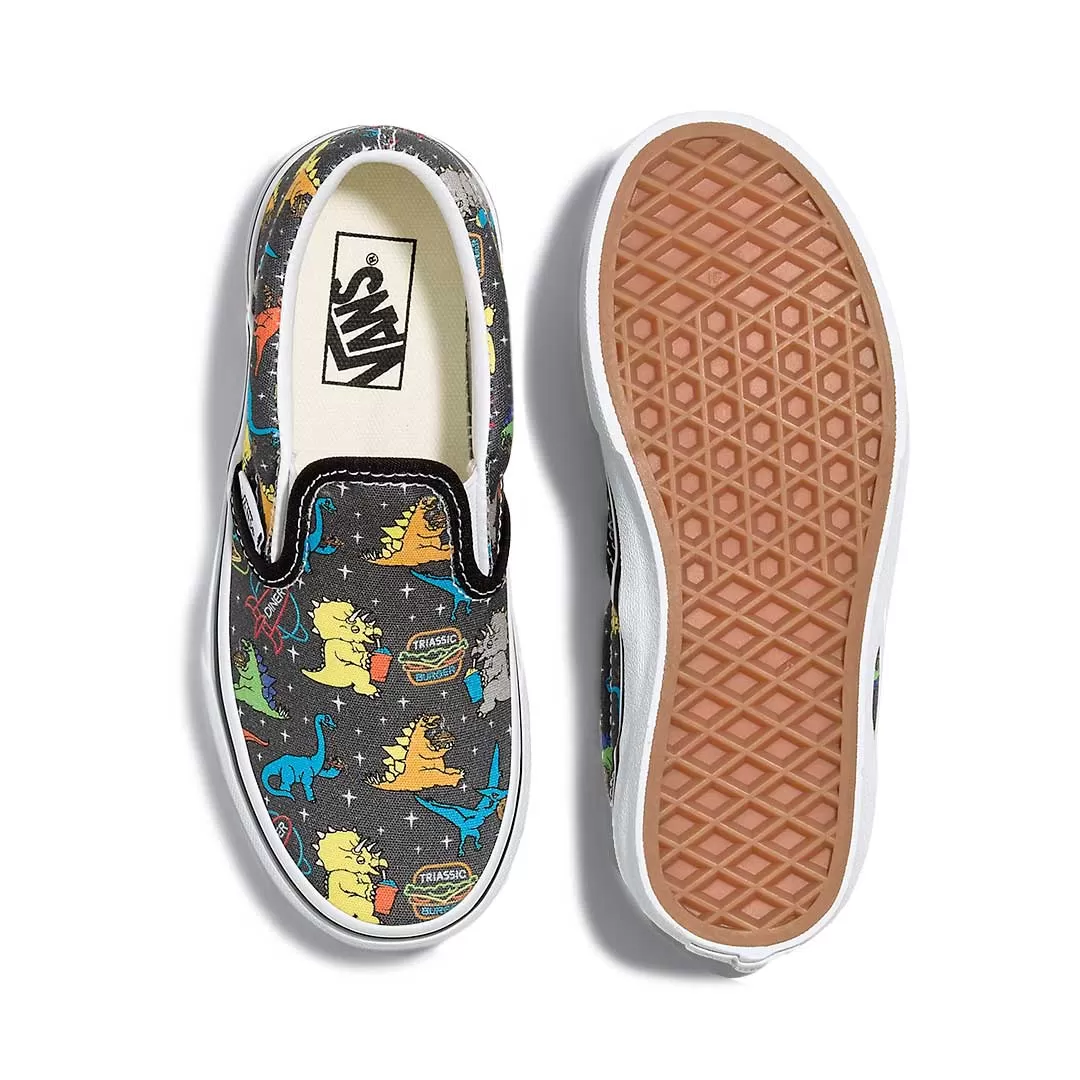 Vans - Kids' (Preschool) Dino Classic Slip-On Shoes (5KXMRP9)