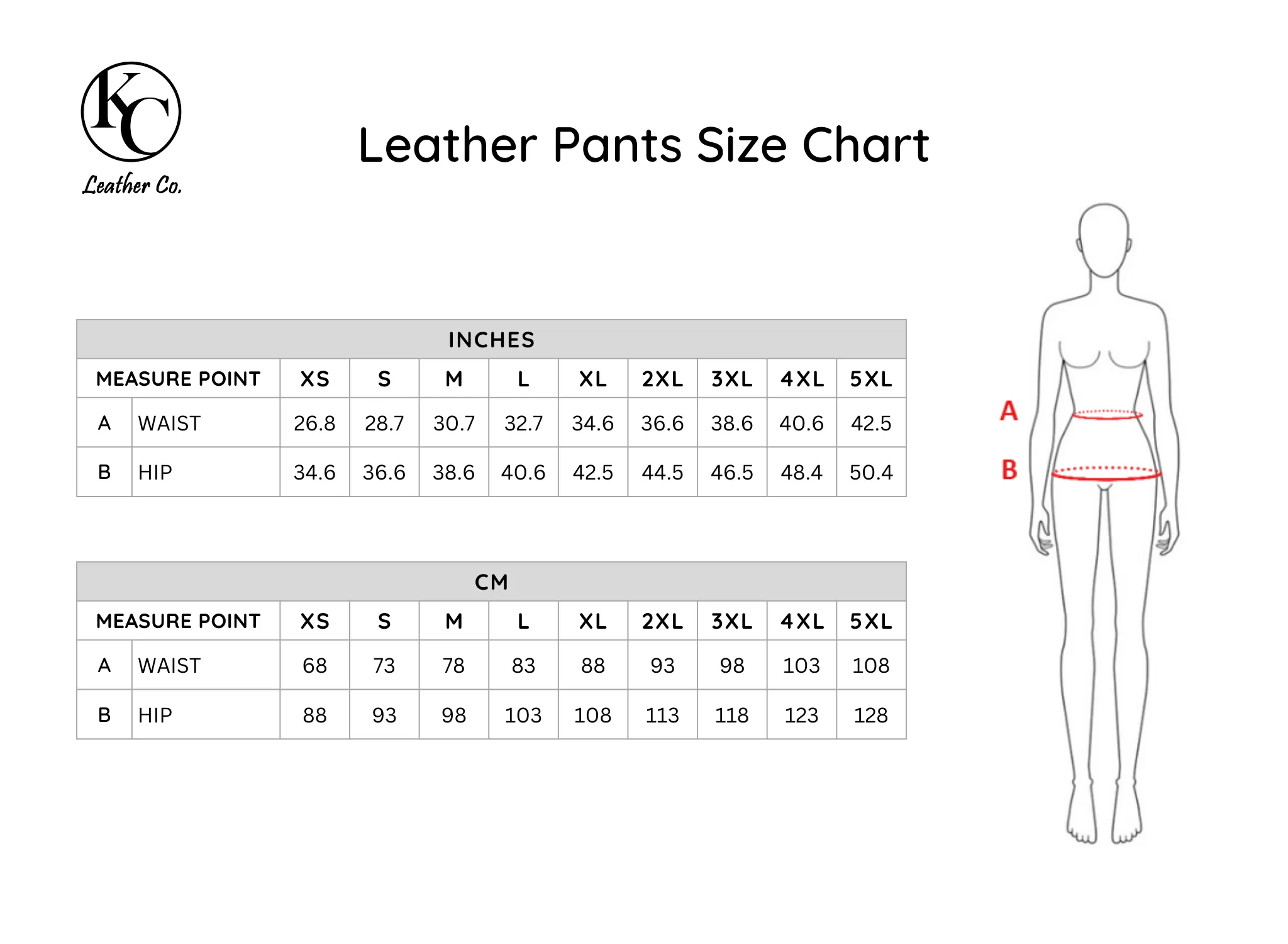 Women's Leather Trousers | KC Leather Signature Range - Sally